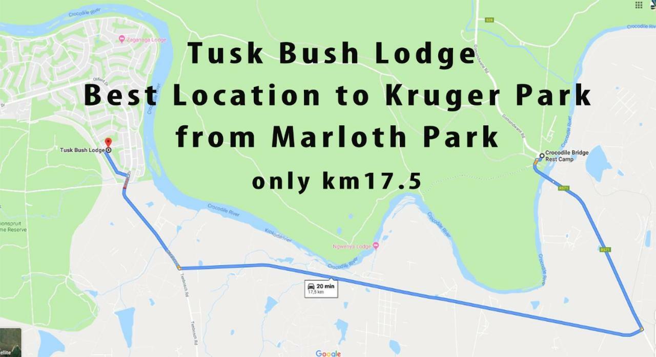 Tusk Bush Lodge Marloth Park Ngoại thất bức ảnh